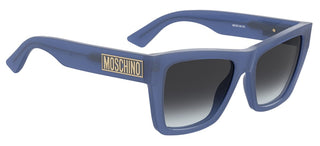 Moschino Mos181/s Women Blue Rectangle Sunglasses