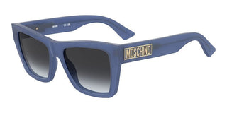 Moschino Mos181/s Women Blue Rectangle Sunglasses