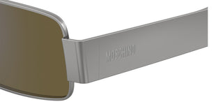 Moschino MOS184/S unisex Ruthenium Rectangle Sunglasses