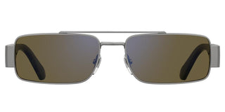 Moschino MOS184/S unisex Ruthenium Rectangle Sunglasses