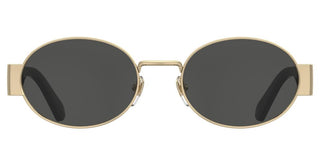 Moschino MOS185/S unisex Rose gold Oval Sunglasses