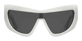 Moschino Mos188/s Women Silver Shield Sunglasses