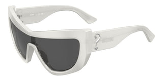 Moschino Mos188/s Women Silver Shield Sunglasses