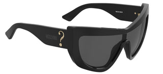 Moschino Mos188/s Women Black Shield Sunglasses