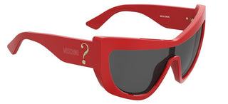Moschino Mos188/s Women Red Shield Sunglasses