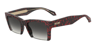 Moschino MOS196/S women Red Squared Sunglasses