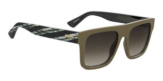 Moschino MOS201/S men Green Rectangle Sunglasses