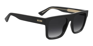 Moschino MOS201/S men Black Rectangle Sunglasses
