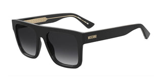 Moschino MOS201/S men Black Rectangle Sunglasses