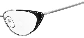 Moschino MOS545 women Black Cat Eye Eyeglasses