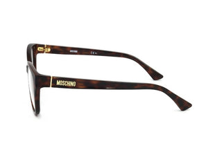 Moschino MOS556 women Havana Squared Eyeglasses