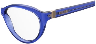 Moschino MOS557 women Blue Cat Eye Eyeglasses