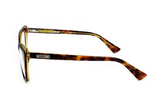 Moschino MOS569 women Havana Round Eyeglasses