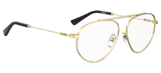 Moschino MOS576 women Gold Pilot Eyeglasses