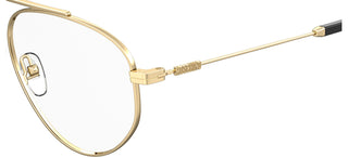Moschino MOS576 women Gold Pilot Eyeglasses