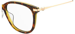 Moschino MOS579/F women Havana Geometric Eyeglasses