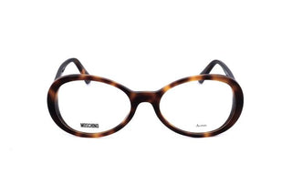 Moschino Mos594 Women Havana Oval Eyeglasses
