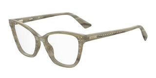 Moschino MOS595 women Green Rectangle Eyeglasses