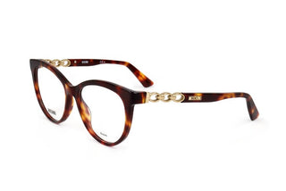 Moschino MOS599 women Havana Cat Eye Eyeglasses