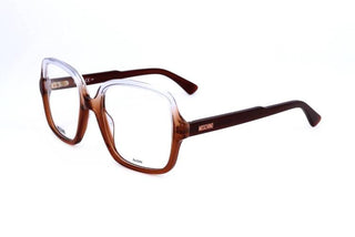 Moschino Mos604 Women Transparent Geometric Eyeglasses