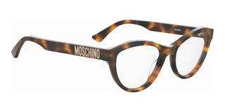 Moschino MOS623 women Havana Butterfly Eyeglasses