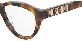 Moschino MOS623 women Havana Butterfly Eyeglasses