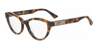 Moschino MOS623 women Havana Butterfly Eyeglasses