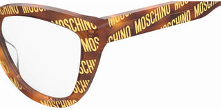 Moschino MOS624 women Havana Butterfly Eyeglasses