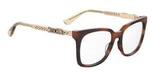 Moschino MOS627 women Havana Geometric Eyeglasses