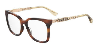Moschino MOS627 women Havana Geometric Eyeglasses