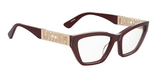 Moschino Mos634 Women Red Rectangle Eyeglasses
