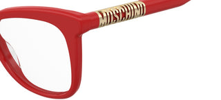 Moschino Mos650 Women Red Rectangle Eyeglasses