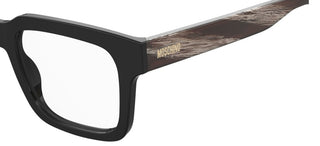 Moschino Mos659 Men Black Squared Eyeglasses