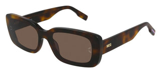 McQ MQ0301S unisex Havana Geometric Sunglasses