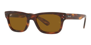 Ray-Ban MR BURBANK RB 2283 men Havana Squared Sunglasses
