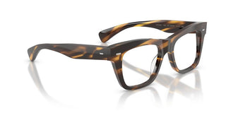 Oliver Peoples Ms. Oliver-r Ov 5542u Women Havana Squared Eyeglasses