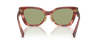 Miu Miu MU 02ZS women Brown Squared Sunglasses