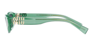 Miu Miu MU 09YS women Green Geometric Sunglasses