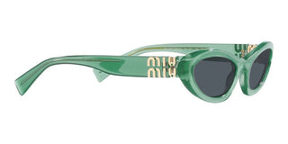 Miu Miu MU 09YS women Green Geometric Sunglasses