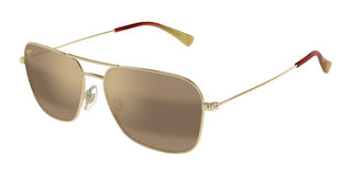 Maui Jim Na'auao Mj0675s Men Gold Squared Sunglasses