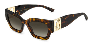 Jimmy Choo NENA/S women Havana Squared Sunglasses