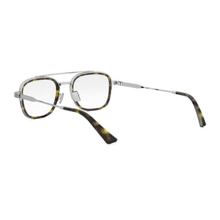 DIOR NeoDiorO NeoDiorO S6F men Silver Squared Eyeglasses