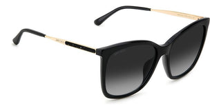 Jimmy Choo NEREA/G/S women Black Squared Sunglasses