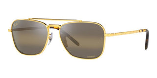 Ray-Ban NEW CARAVAN RB 3636 unisex Gold Geometric Sunglasses
