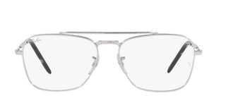 Ray-Ban NEW CARAVAN RX 3636V unisex Silver Geometric Eyeglasses
