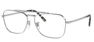 Ray-Ban NEW CARAVAN RX 3636V unisex Silver Geometric Eyeglasses