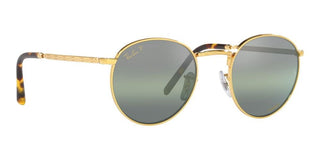 Ray-Ban NEW ROUND RB 3637 unisex Gold Round Sunglasses