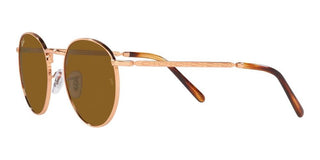Ray-Ban NEW ROUND RB 3637 unisex Gold Round Sunglasses