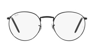 Ray-Ban NEW ROUND RX 3637V unisex Black Round Eyeglasses