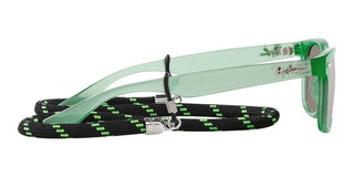 Ray-Ban NEW WAYFARER JUNIOR RJ 9052S unisex Green Squared Sunglasses
